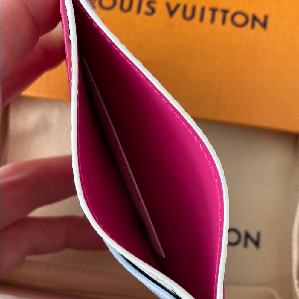 Louis Vuitton Murakami Cris Cross card holder - Picture 4 of 5